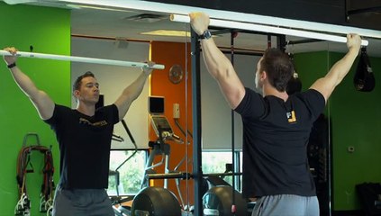 The Shoulder Position for an Overhead Squat