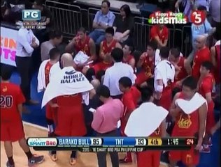Barako Bull vs Talk N Text December 3 2015 4th Quarter