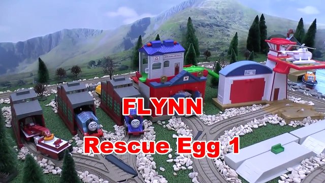 Surprise Eggs Kinder Surprise Eggs Thomas And Friends Toys Emergency Egg Rescue Flynn Bell