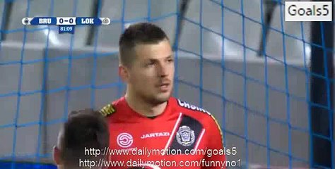 Davy de Fauw Amazing Head Shoot Club Brugge 0 - 0 Lokeren Beker Van Belgie 3-12-2015