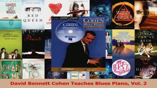Download  David Bennett Cohen Teaches Blues Piano Vol 2 PDF Free