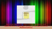 Read  Spectral Methods Algorithms Analysis and Applications Springer Series in Computational Ebook Free
