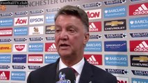 Manchester United vs Sunderland 3 : 0 Louis van Gaal post match interview