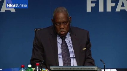 Funny The moment Issa Hayatou seems to fall asleep at FIFA conference