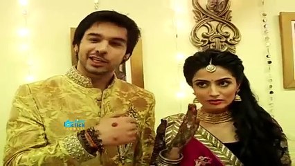 Manish Goplani Sheena Bajaj (Bihaan Aditi) Interview - Thapki Pyar Ki 2nd December 2015