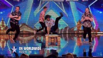 Dance act OK WorldWide are flipping AMAZING! | Britains Got Talent 2015