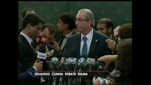 Cunha rebate declaração de Dilma Rousseff