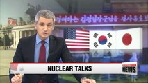S. Korea-Japan-U.S. nuclear envoys set to hold talks in Washington