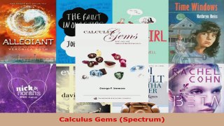Download  Calculus Gems Spectrum Ebook Free