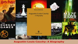 Download  AugustinLouis Cauchy A Biography Ebook Free