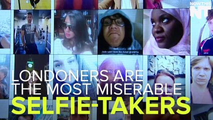 Londoners Apparently Take The Most Miserable Selfies