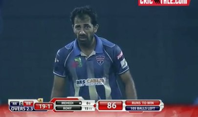 Superb Bowling Spell of Wahab Riaz in BPL 2015