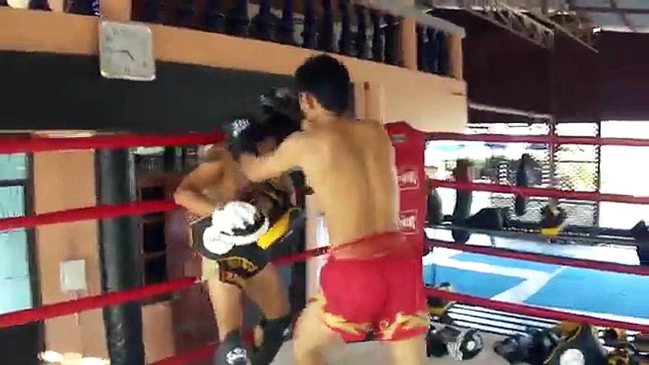 Entrenamiento de Muay Thai en Bangkok