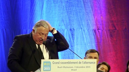 Grand meeting régional d'avant 1er tour de Valérie Pécresse le 03/12/2015 à Rueil - Gerard Larcher
