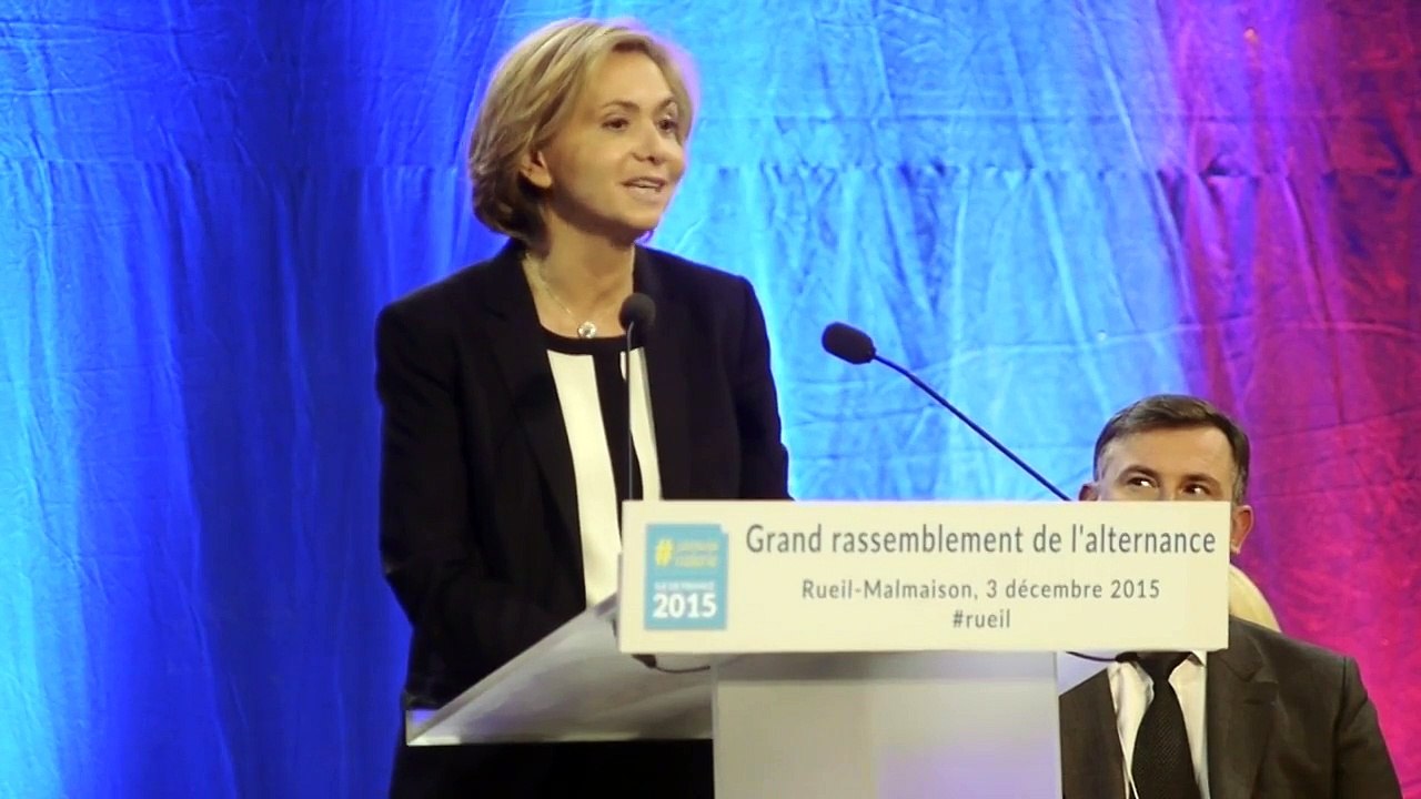 Grand meeting régional d'avant 1er tour de Valérie Pécresse le 03/12/2015 à Rueil - Discours de Valérie Pécresse (1)