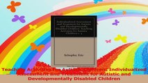 Teaching Activities for Autistic Children Individualized Assessment and Treatment for PDF