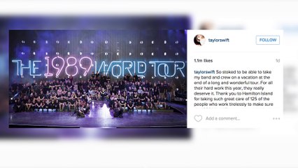 Taylor Swift Took 125 People On VACATION | What's Trending Now