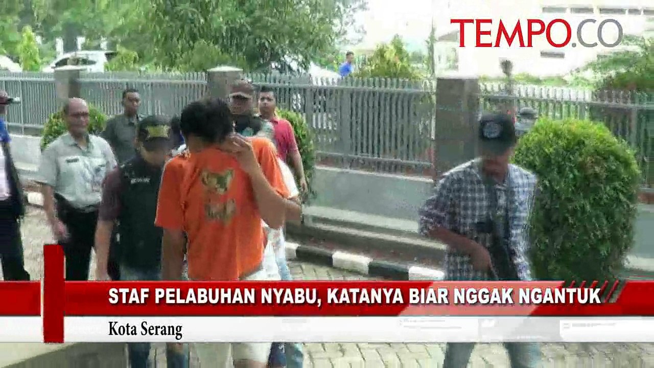Staf Pelabuhan Nyabu, Katanya Biar Nggak Ngantuk