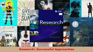 PDF Download  Research Successful Approaches Download Online