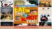 Download  Eat This Not That Supermarket Survival Guide The NoDiet Weight Loss Solution EBooks Online