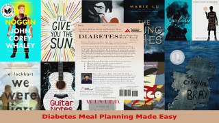 Download  Diabetes Meal Planning Made Easy PDF Free
