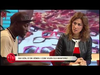 TV3 - Divendres - La situació dels manters i el llibre "Sense treva"