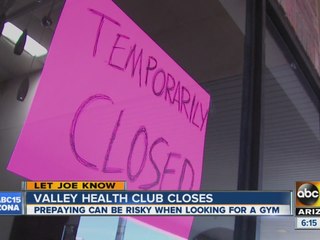 Let Joe Know: Thinking of joining a health club?