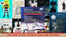 PDF Download  Glencoe Medical Assisting Review Passing the CMA and RMA Exams Student Text with CD ROM PDF Full Ebook