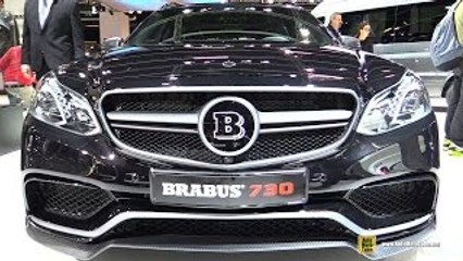 2016 Mercedes E63 S Brabus 730hp