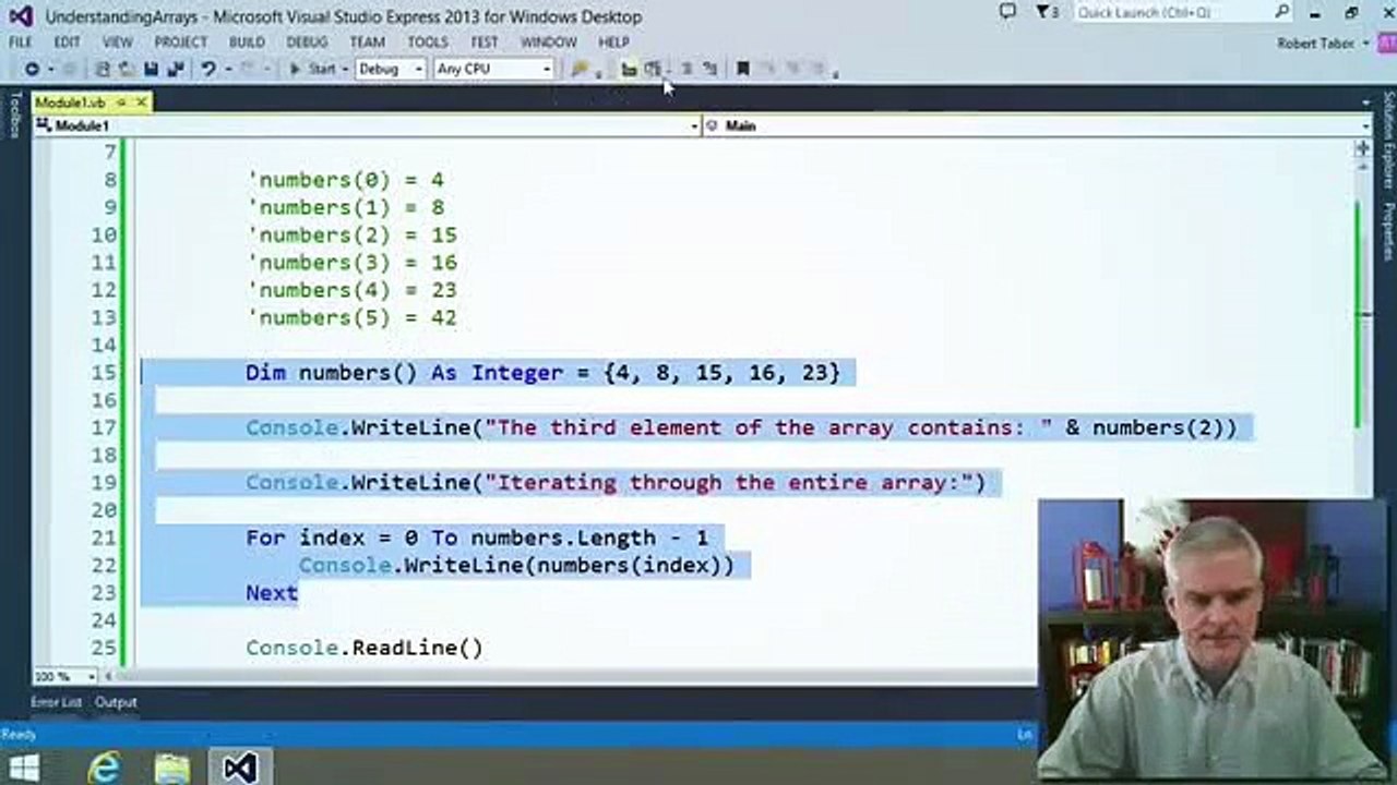 Visual Basic Tutorials For Absolute Beginners Clip15-38
