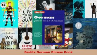 Read  Berlitz German Phrase Book Ebook Free