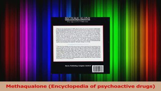 PDF Download  Methaqualone Encyclopedia of psychoactive drugs Read Online