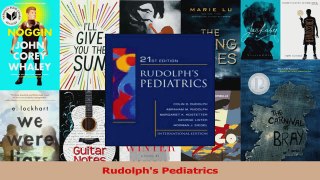 PDF Download  Rudolphs Pediatrics Read Online