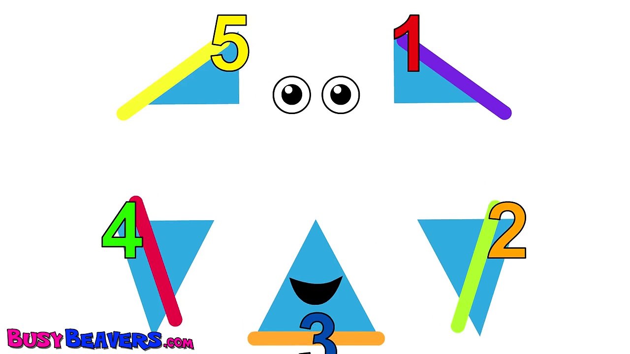 This Little Triangle - Shapes Learning Song, Te...