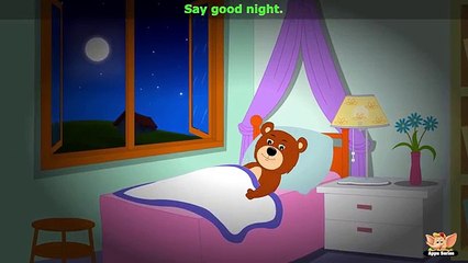 Teddy Bear, Teddy Bear - Nursery Rhyme with Karaoke