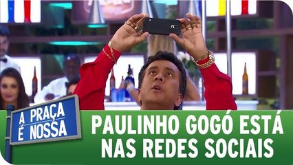 Paulinho Gogó está nas redes sociais