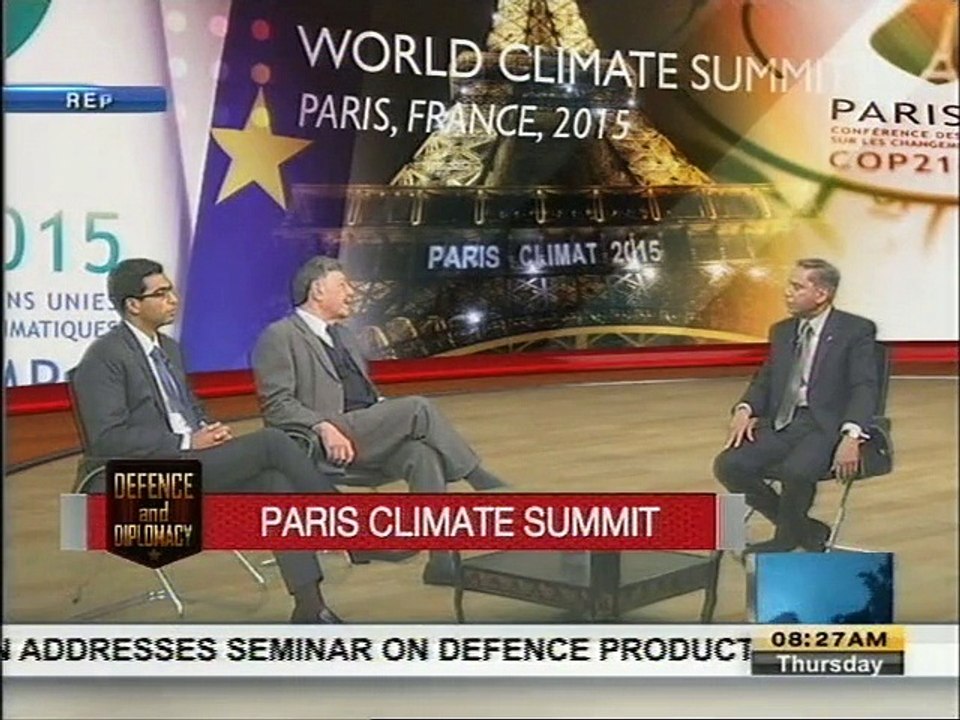Defene & Diplomacy: COP21 Global Warming Summit Paris