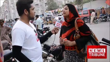 How MQM is defaming Imran khan by taking fake interview from girls in Karachi