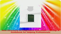 New Directions in Progressive Relaxation Training A Guidebook for Helping Professionals Download