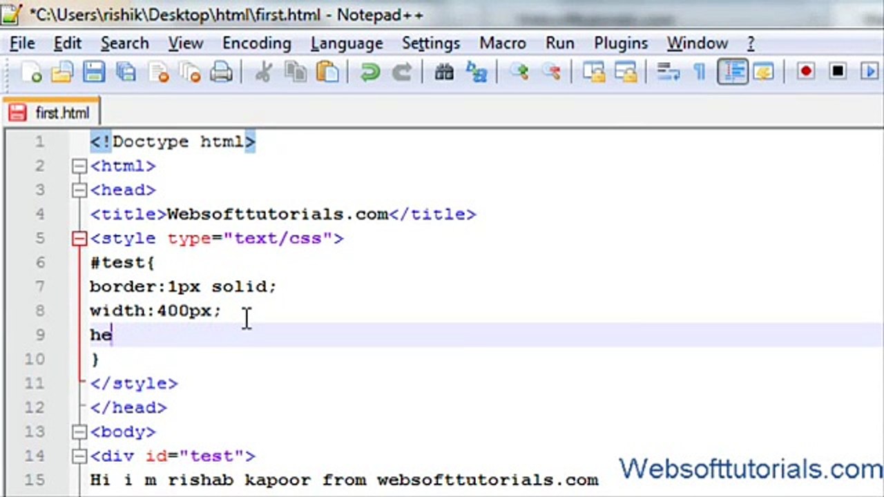 html & css 26
