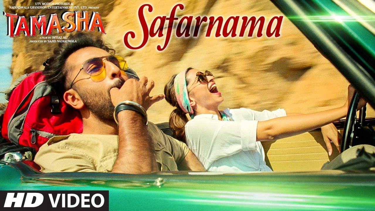 "Safarnama" Video Song | Tamasha | Ranbir Kapoor, Deepika Padukone | Movie song