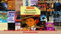 Read  Berlitz Spanish Phrase Book  Dictionary Berlitz Phrasebooks EBooks Online