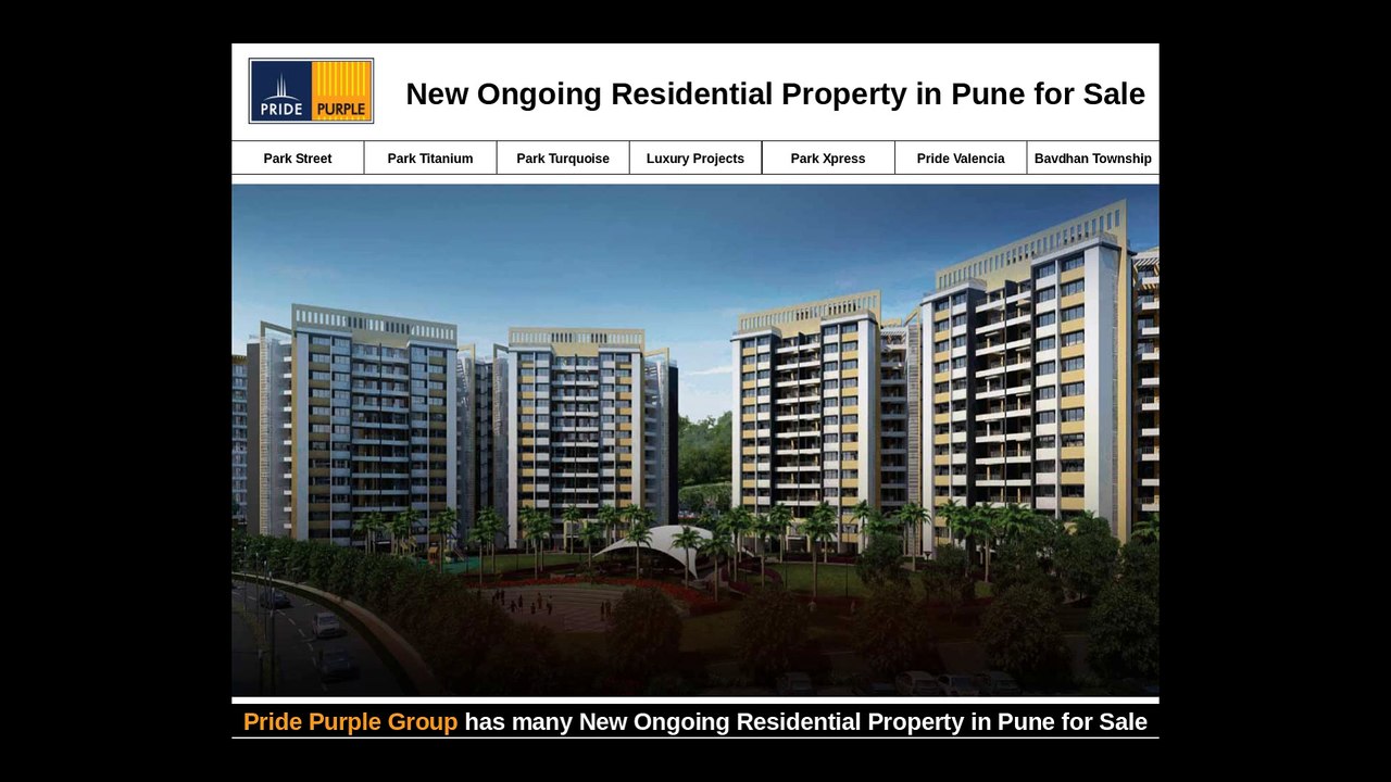 View Ongoing Residential Homes in Pune for Sale by Pride Purple Group
