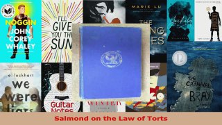 Read  Salmond on the Law of Torts EBooks Online