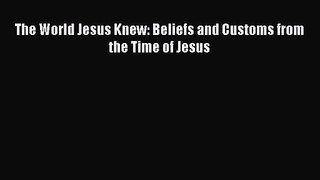 The World Jesus Knew: Beliefs and Customs from the Time of Jesus [Download] Online