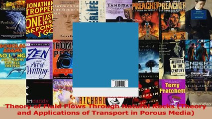 Download  Theory of Fluid Flows Through Natural Rocks Theory and Applications of Transport in Ebook Online