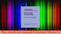Read  Natural Language Processing Using Very Large Corpora Text Speech and Language Technology Ebook Free