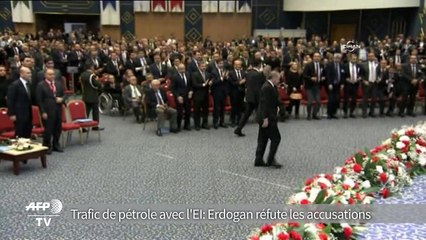 Trafic de pétrole avec l'EI: Erdogan réfute les accusations