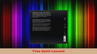 Download  Yves Saint Laurent Ebook Free