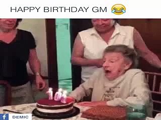 Grand Mmma Celebrating her Birthday